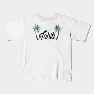 Tahiti island french polynesia Kids T-Shirt